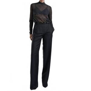 NEW BARBARA BUI wide leg trouser in dark grey